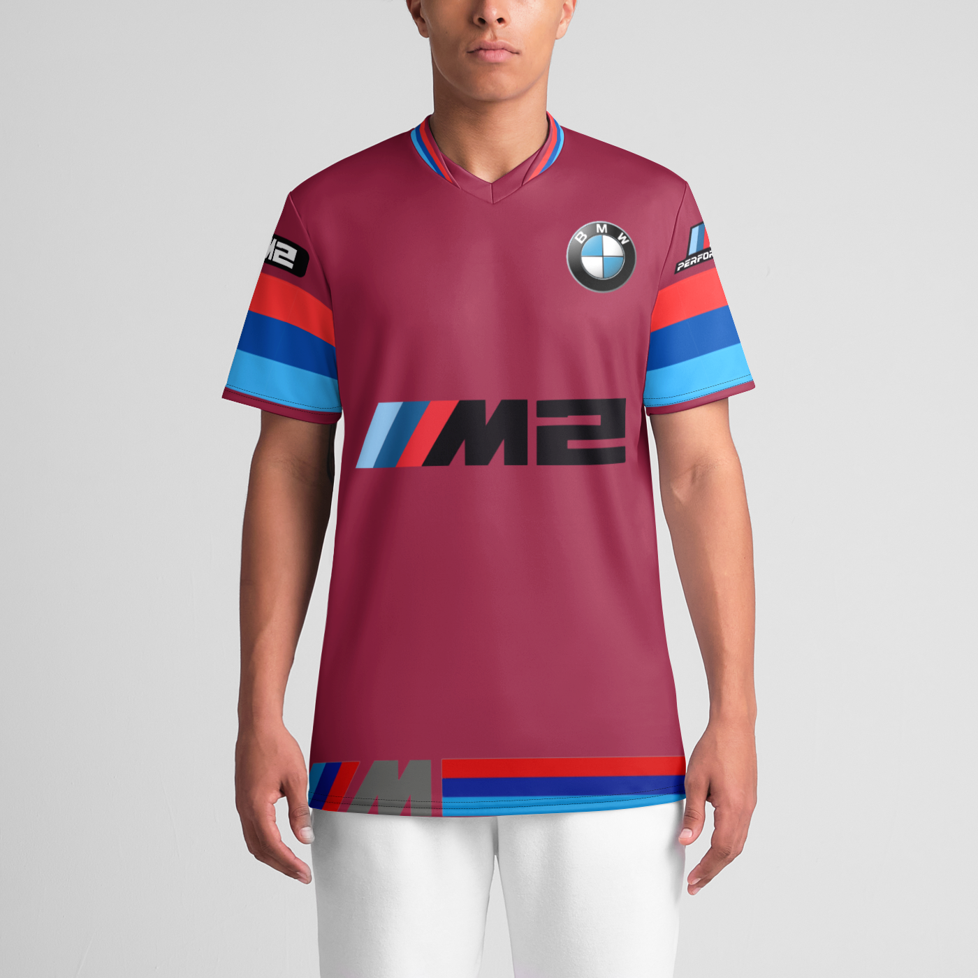 M2 Track Jersey BURGUNDY