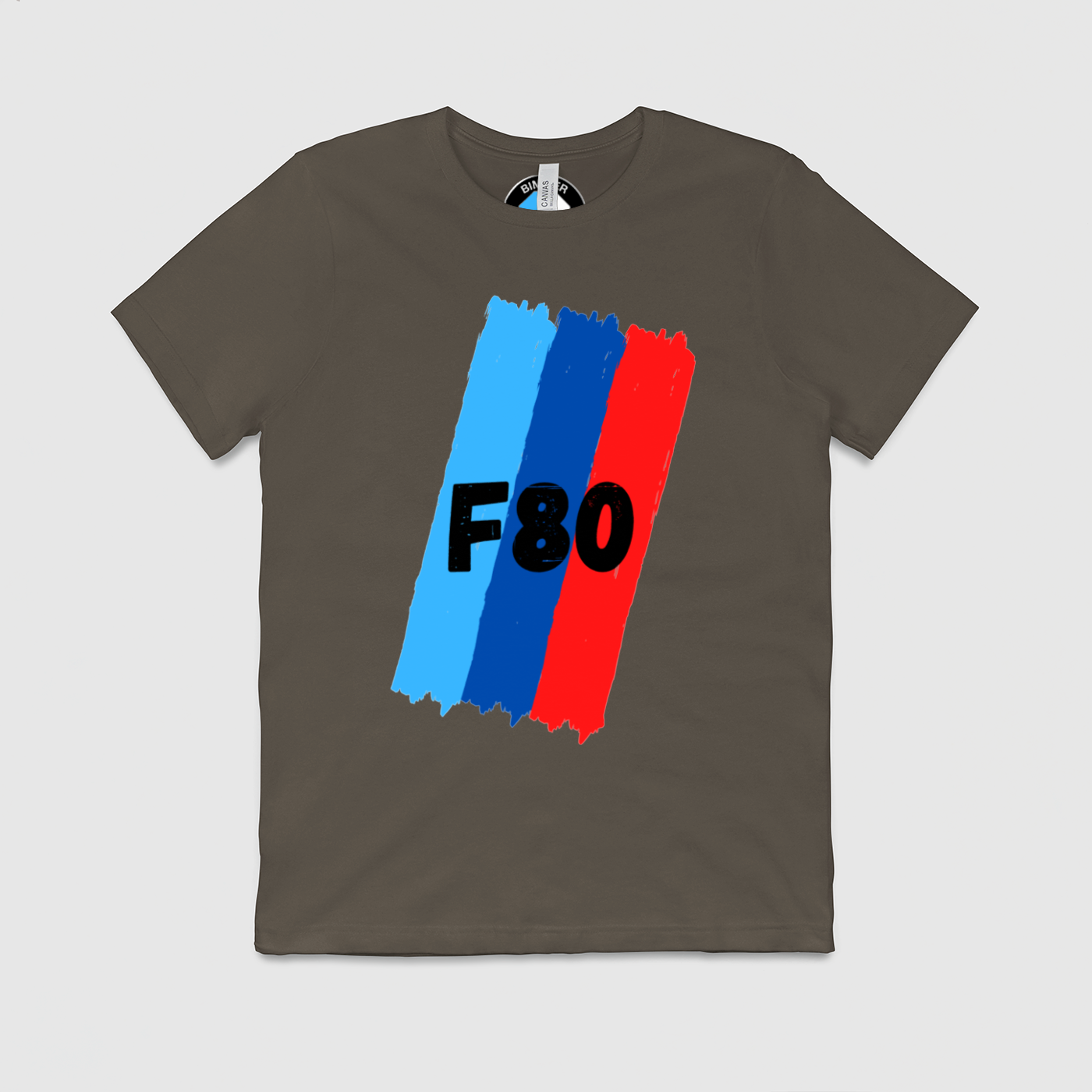 F80 M Stripes Mens Crew Tee