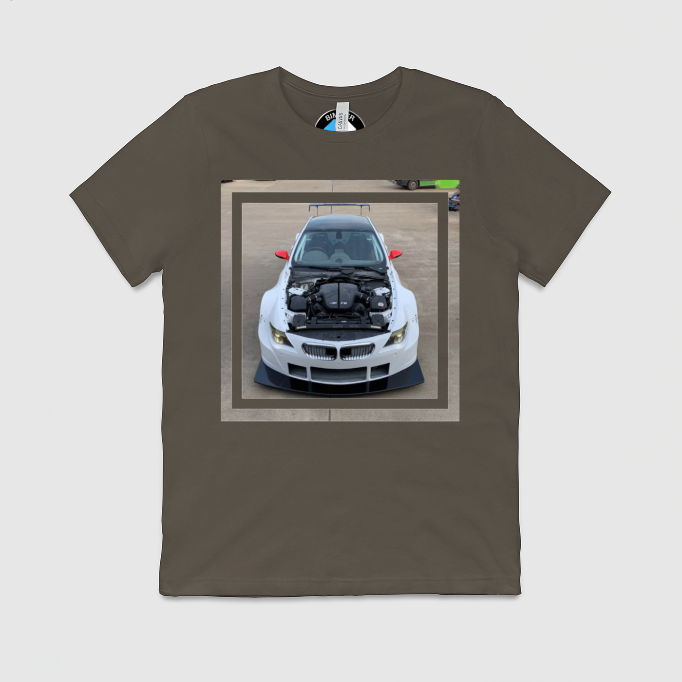 e63 M6 V10 Race Car Mens Crew Tee