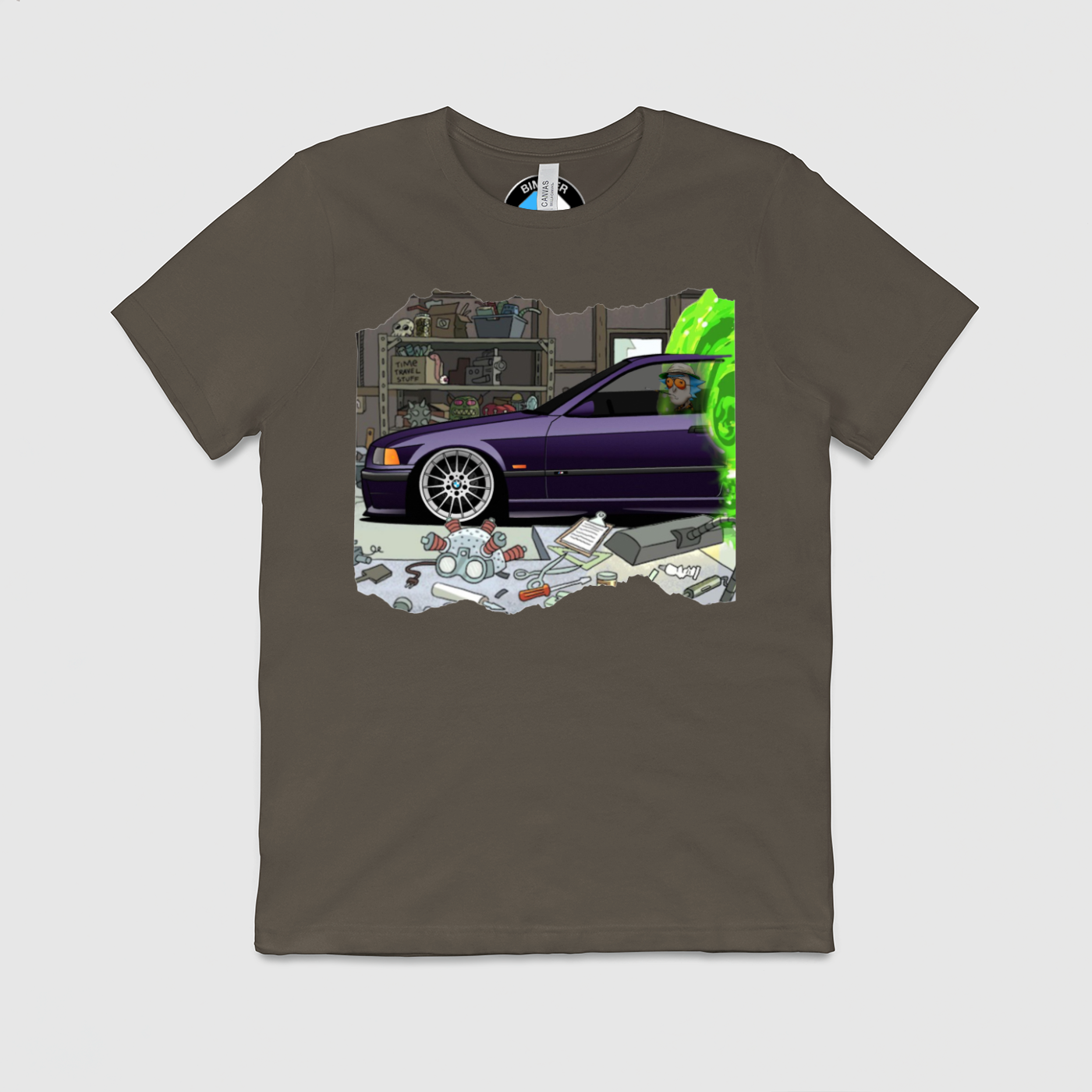 e36 Rick Faded Mens Crew Tee