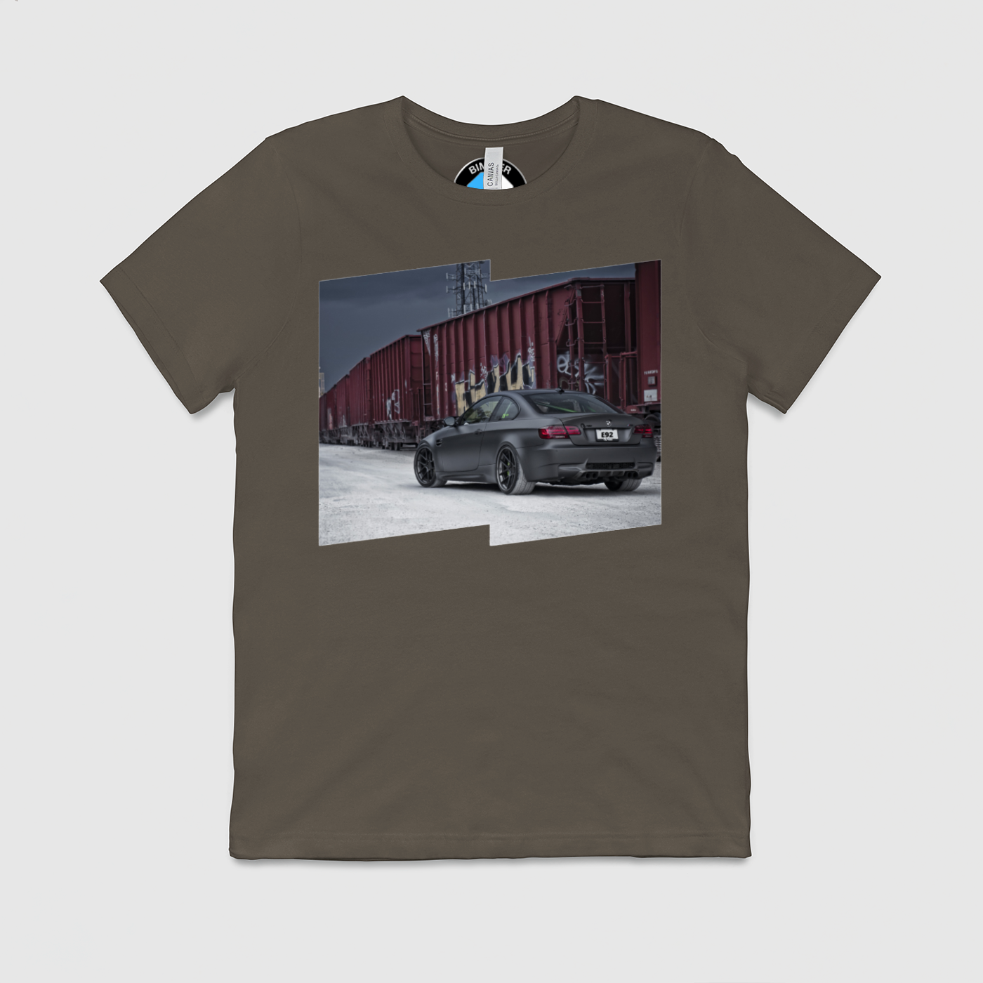 e92 Shipping Train Mens Crew Tee