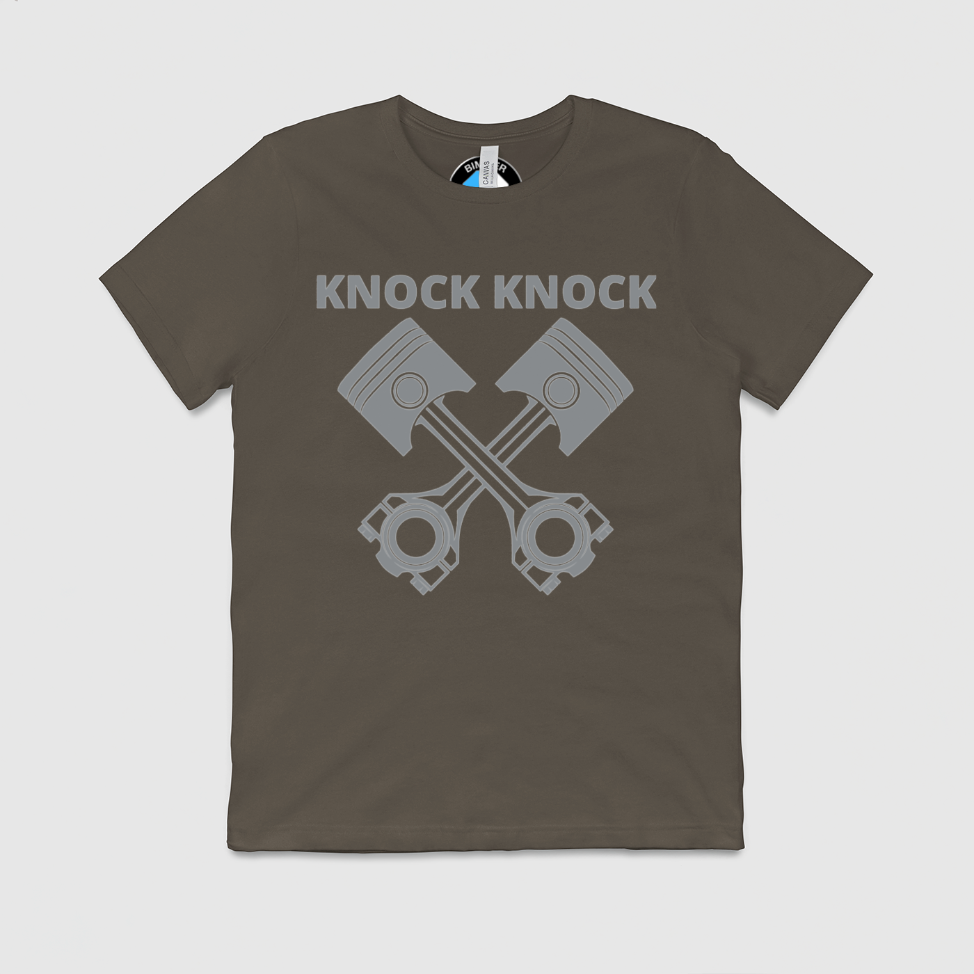 Knock Knock Mens Crew Tee