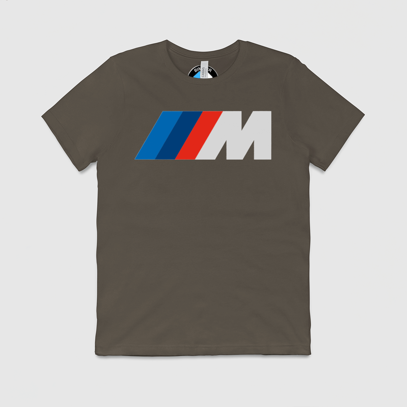 Big M Light Gray Mens Crew Tee