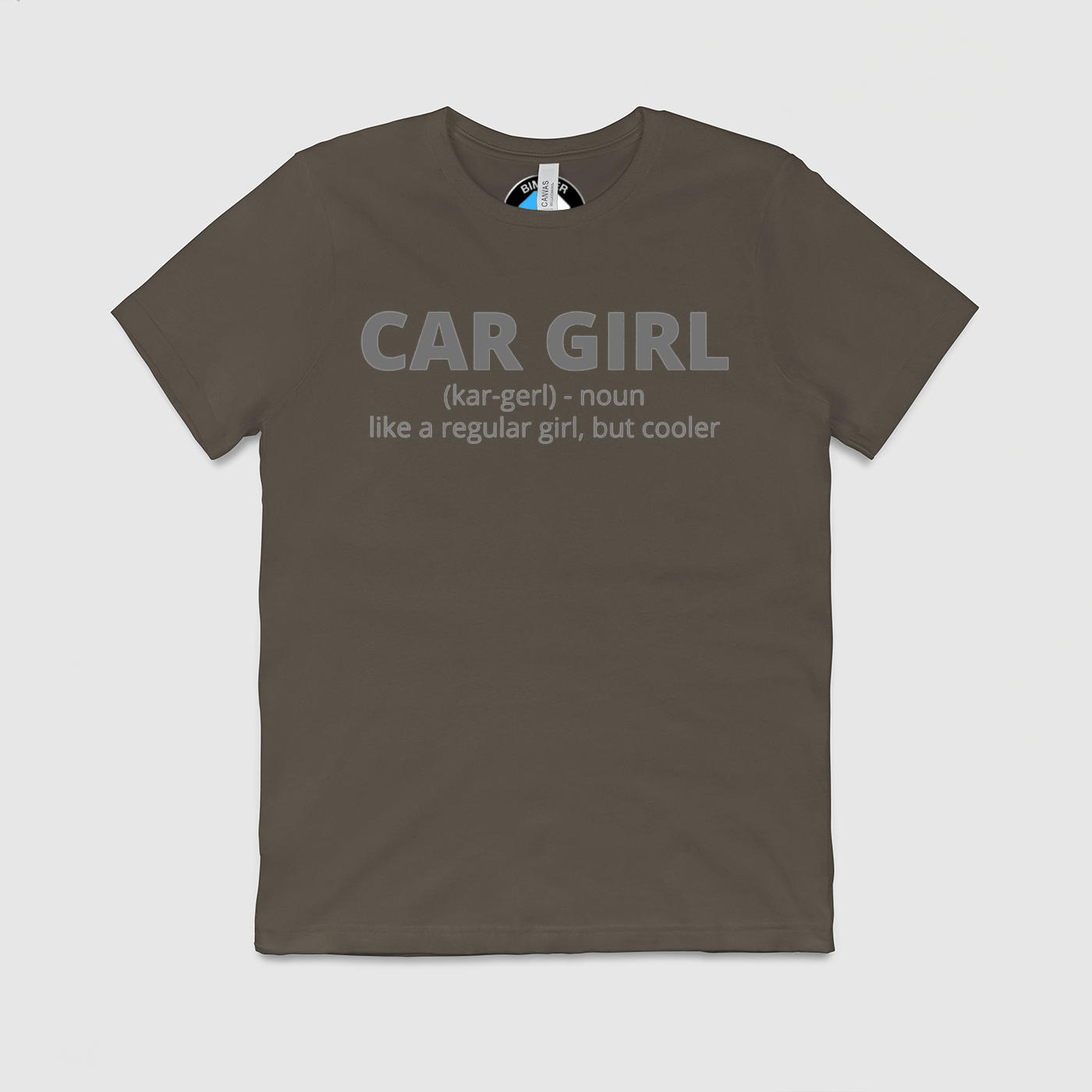 Car Girl Defenition Mens Crew Tee