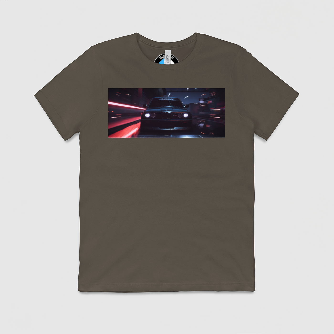 e30 Wet City Blur Mens Crew Tee