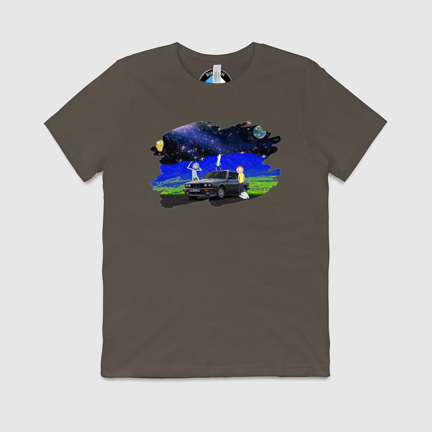 e30 Rick and Morty  Mens Crew Tee