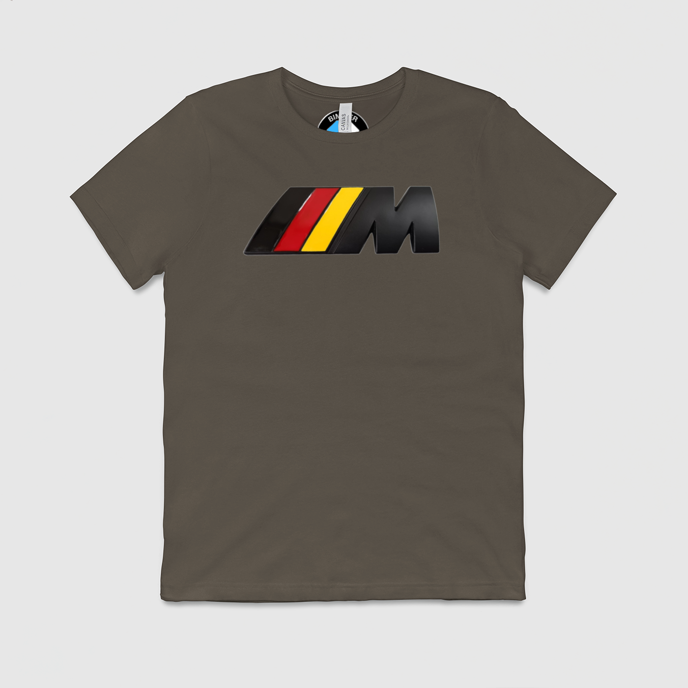 Big German M Emblem Mens Crew Tee