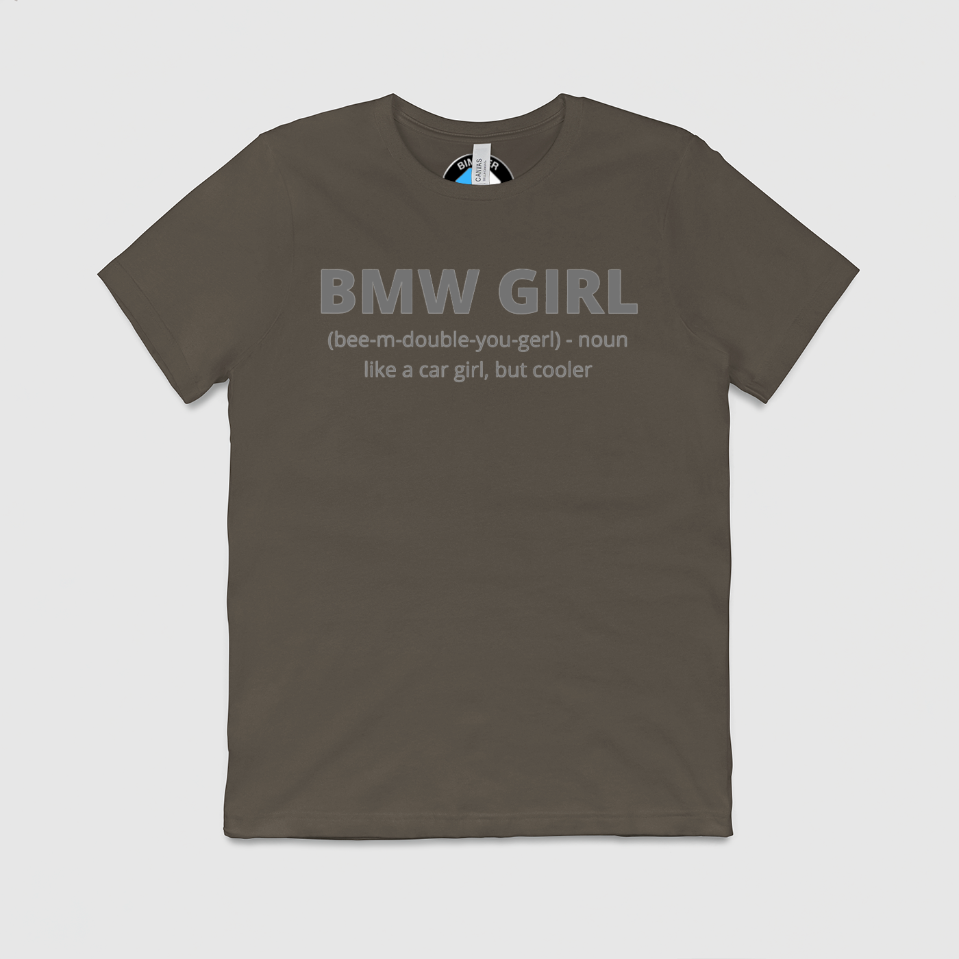 BMW Girl Defenition Mens Crew Tee