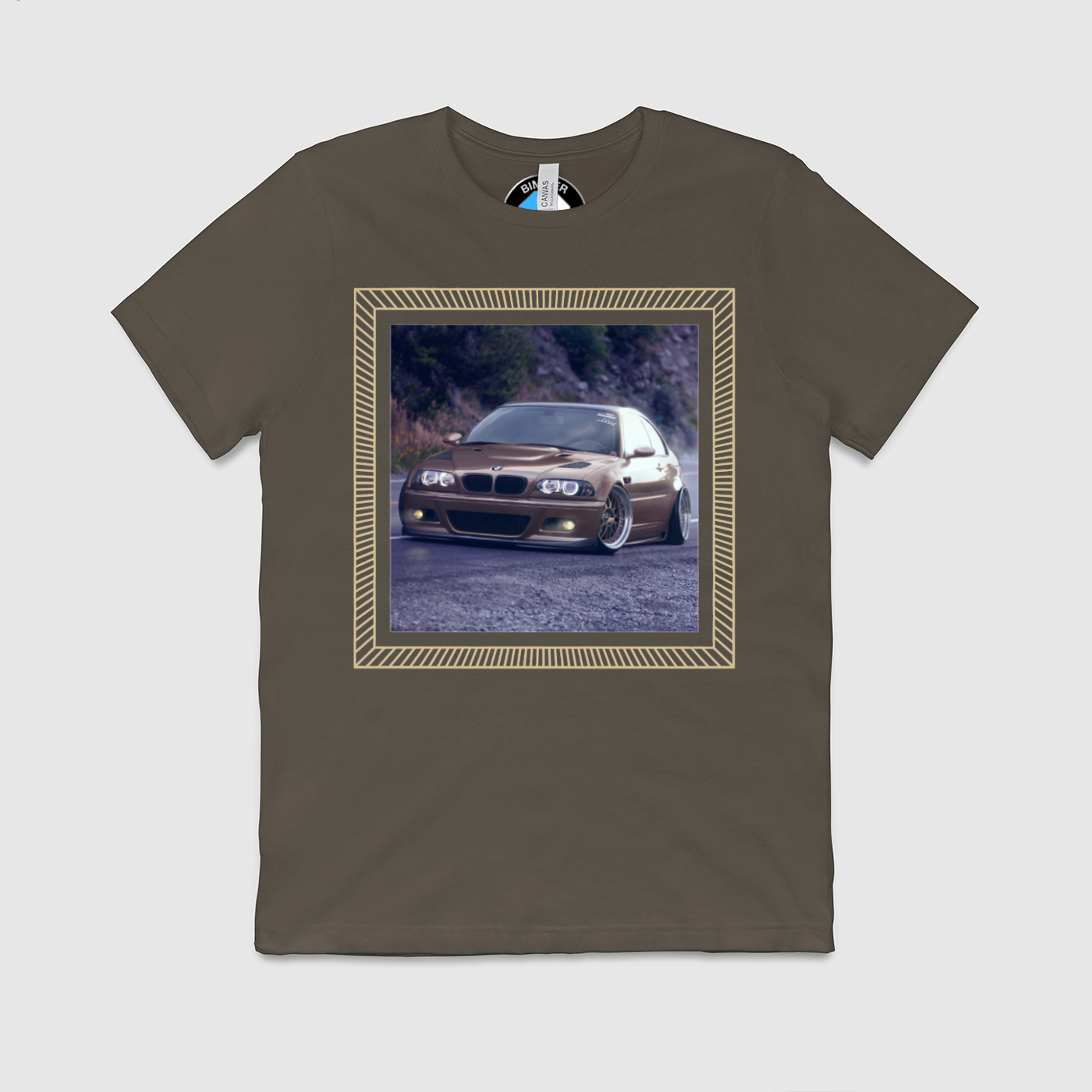 e46 Gold Style Mens Crew Tee