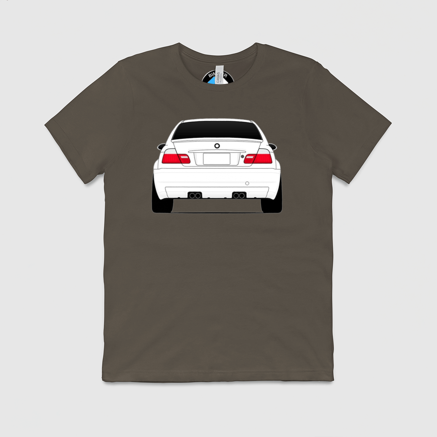 e46 Rear View Mens Crew Tee