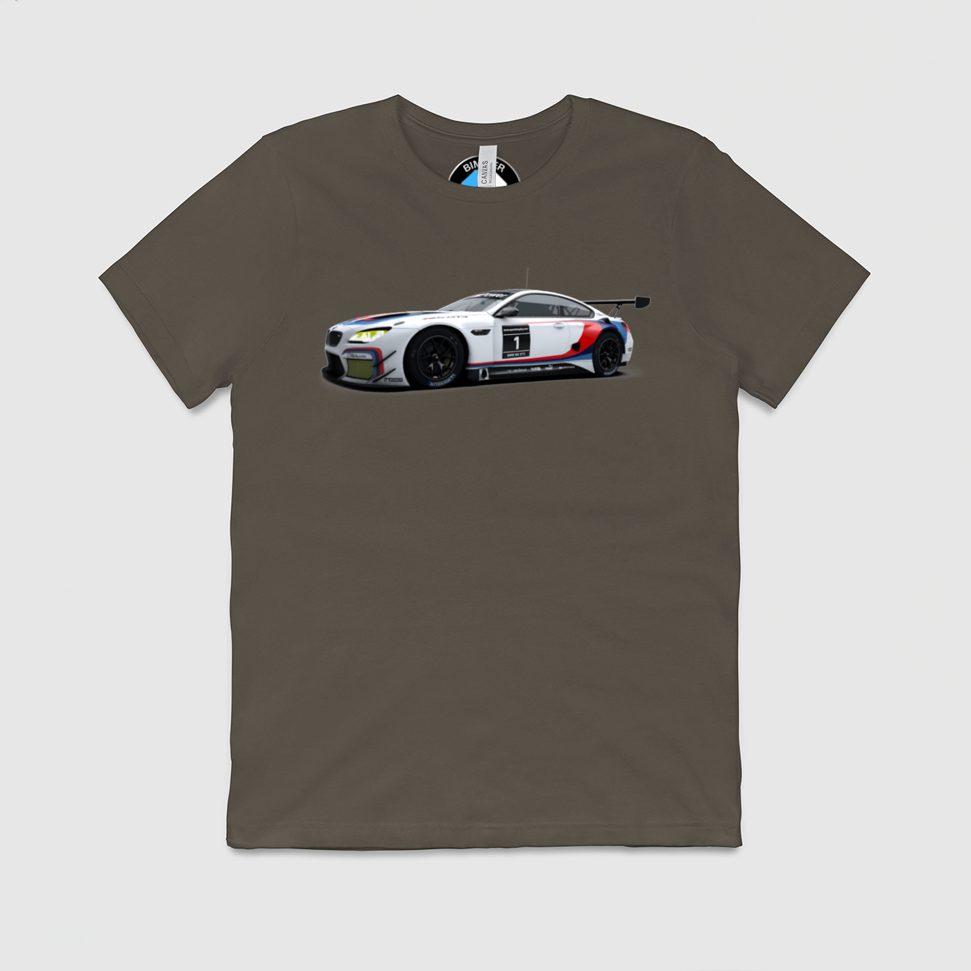 f13 GT3 Side View Mens Crew Tee