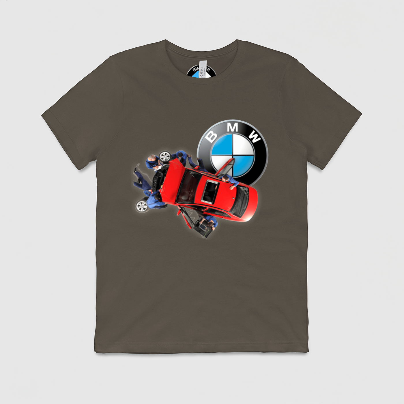 BMW Mechanics Working Mens Crew Tee