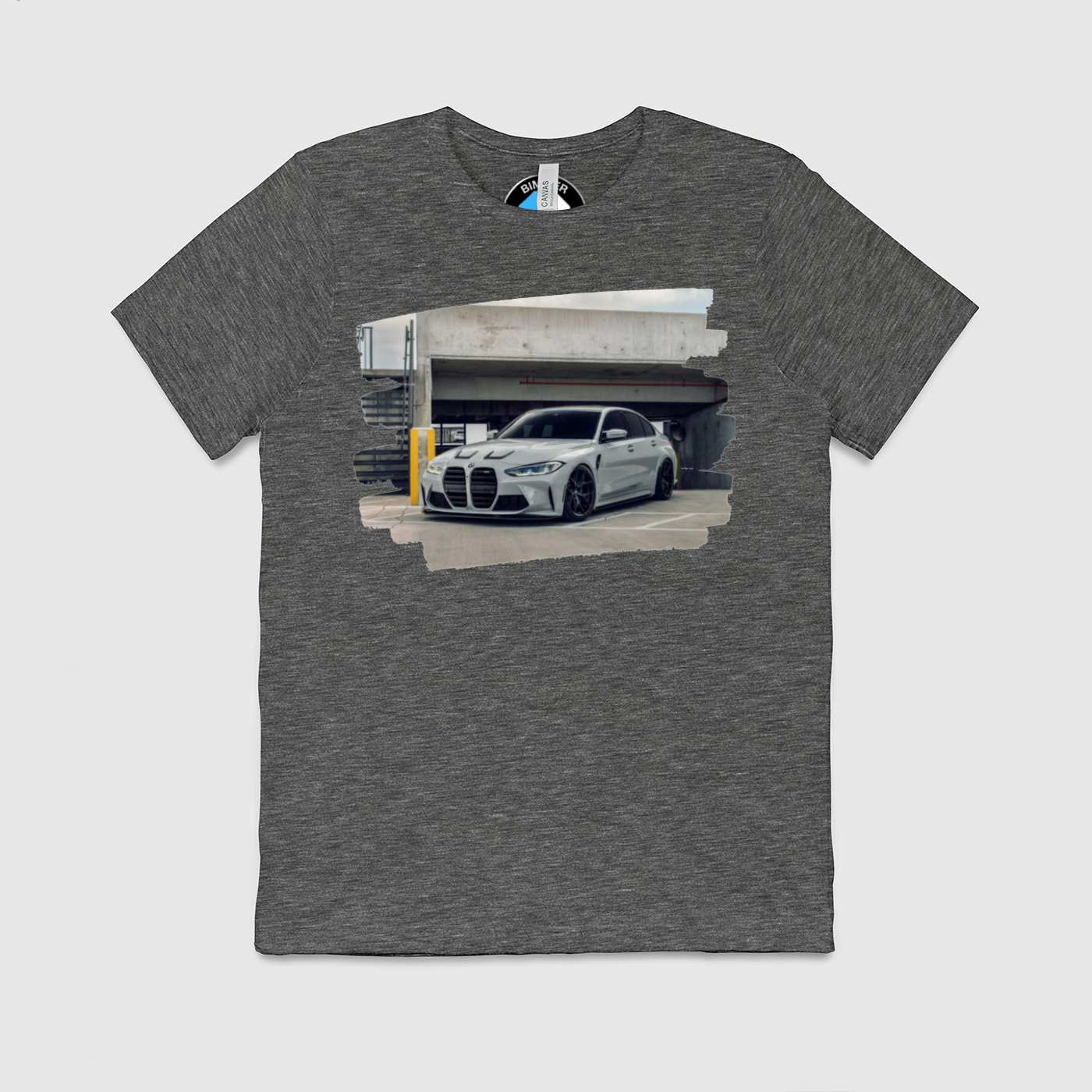 g80 M3 Parking Garage Mens Crew Tee