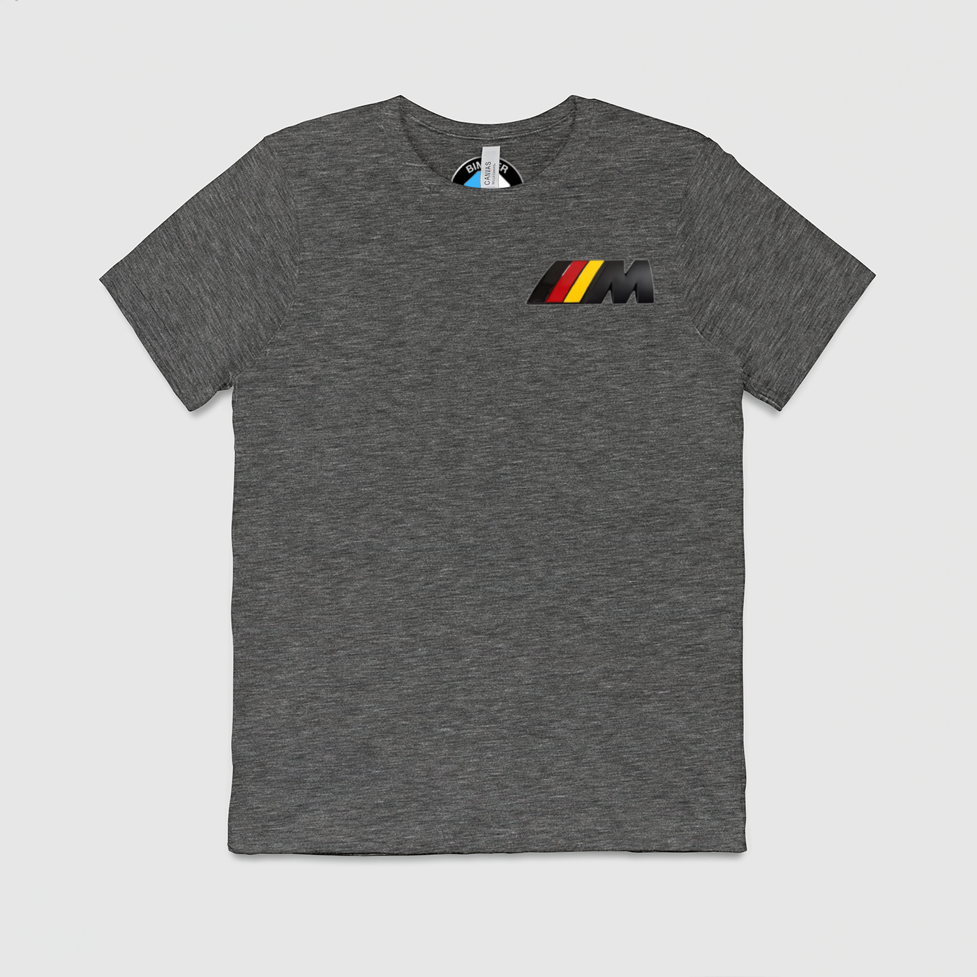 Patch German M Emblem Mens Crew Tee