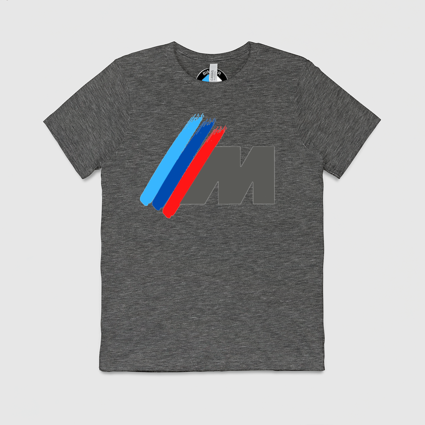 M Stripes v1 Mens Crew Tee