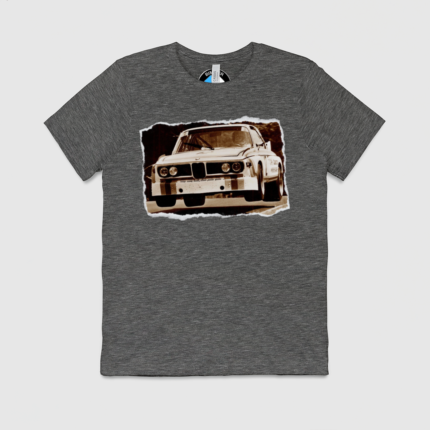 BMW e9 Vintage Racing Mens Crew Tee