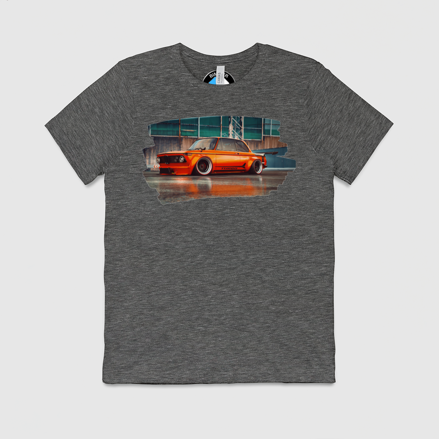 E9 Orange Mens Crew Tee