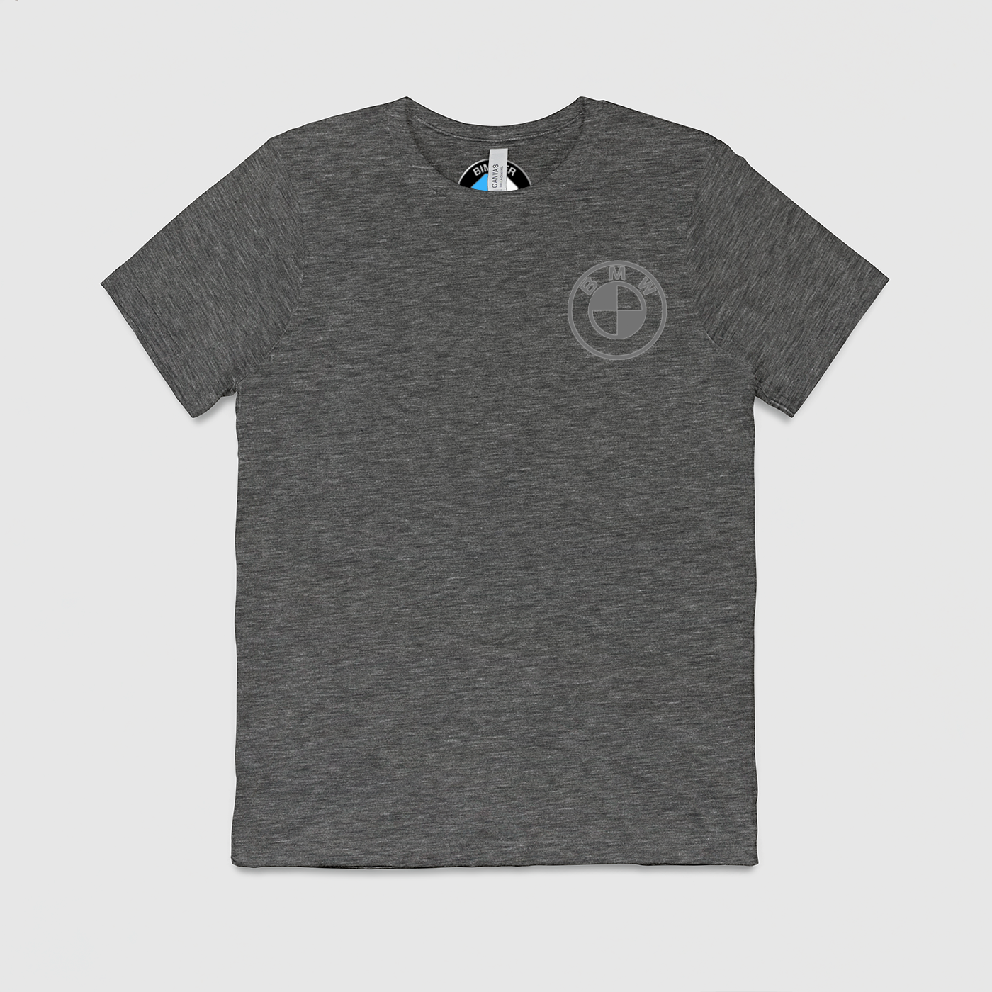 BMW Plain Logo Mens Crew Tee