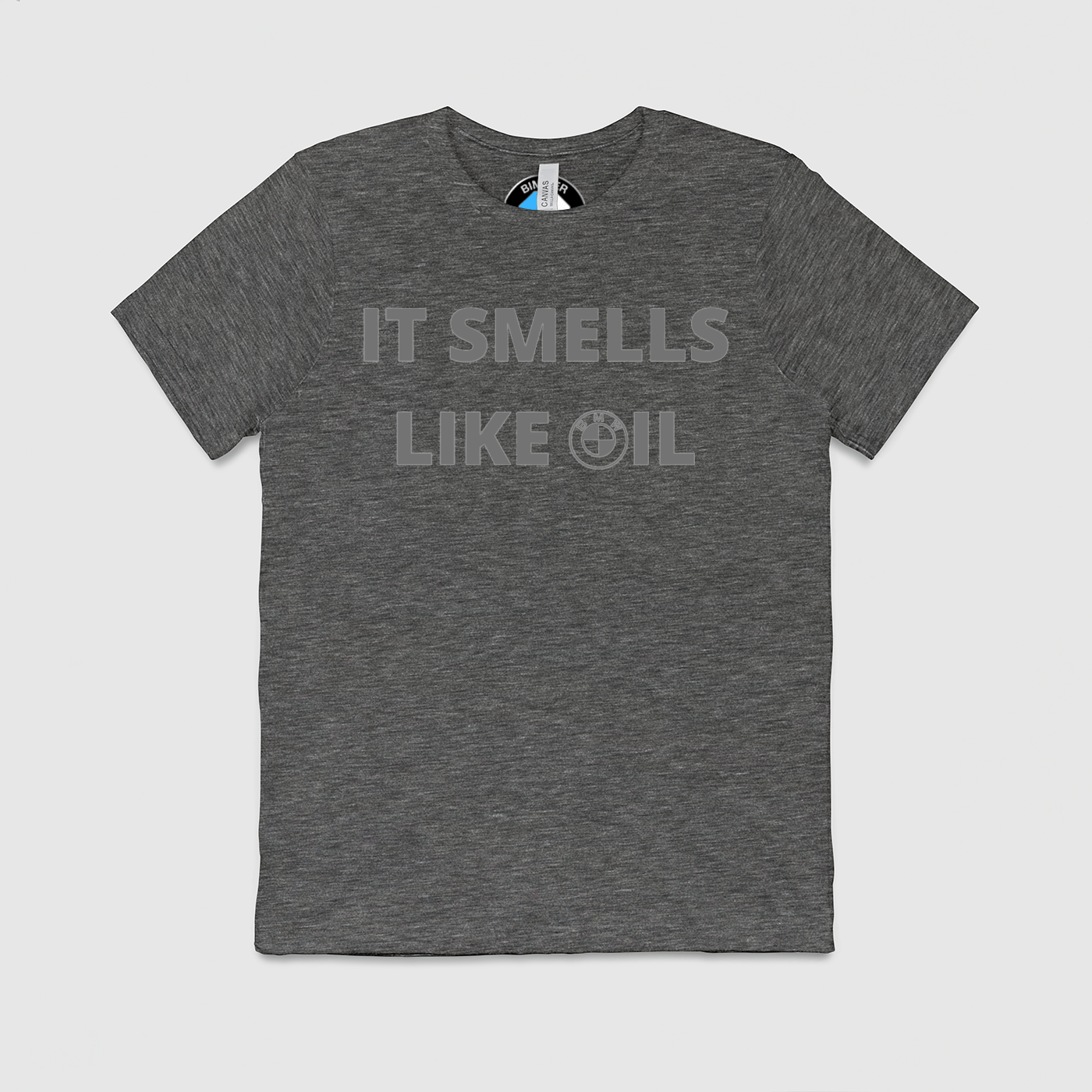 Smells Like Oil Mens Crew Tee