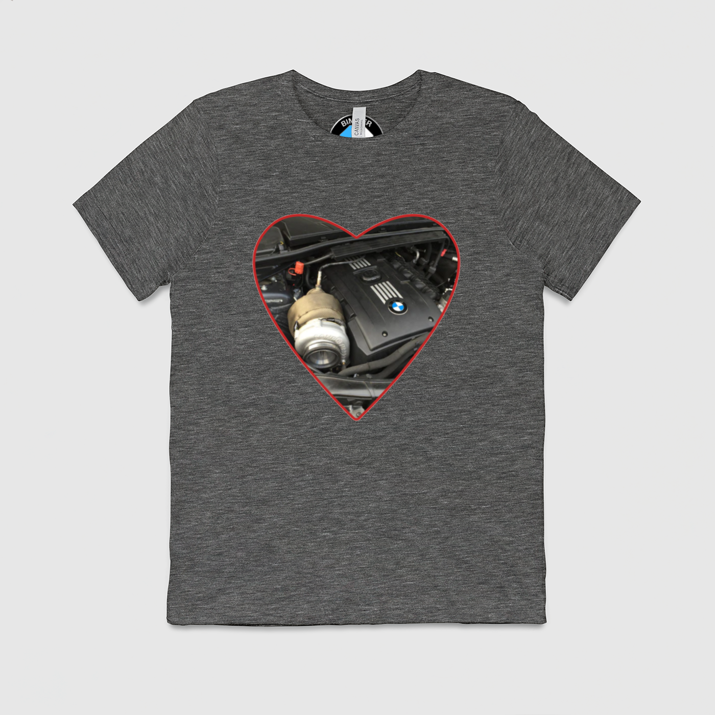 BMW Turbo Love Mens Crew Tee