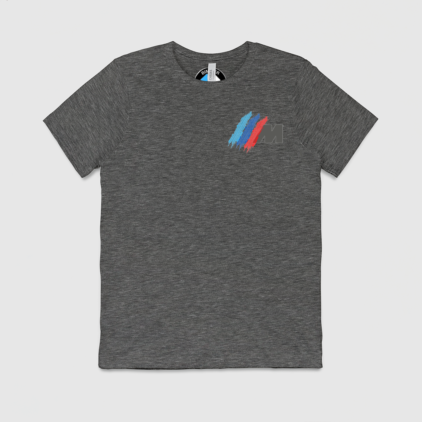 M Tire Stripes Mens Crew Tee