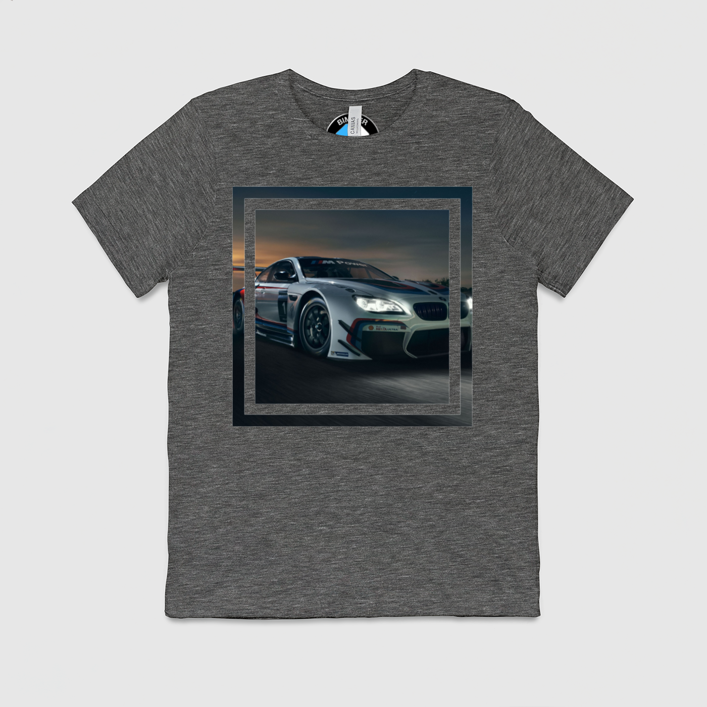 M6 Race Car Mens Crew Tee