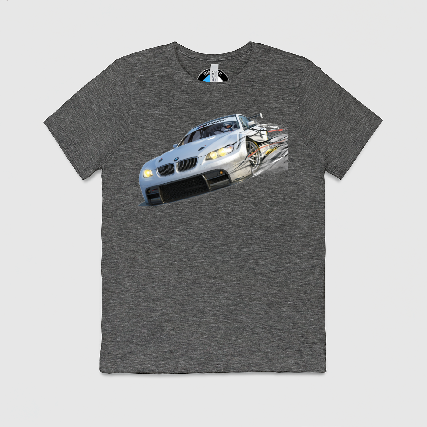 e92 GT M Power Slide Mens Crew Tee