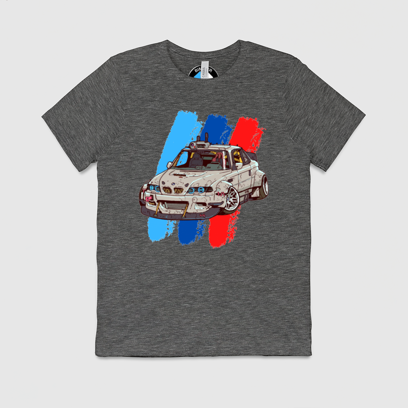 e46 Stance M Stripes Mens Crew Tee