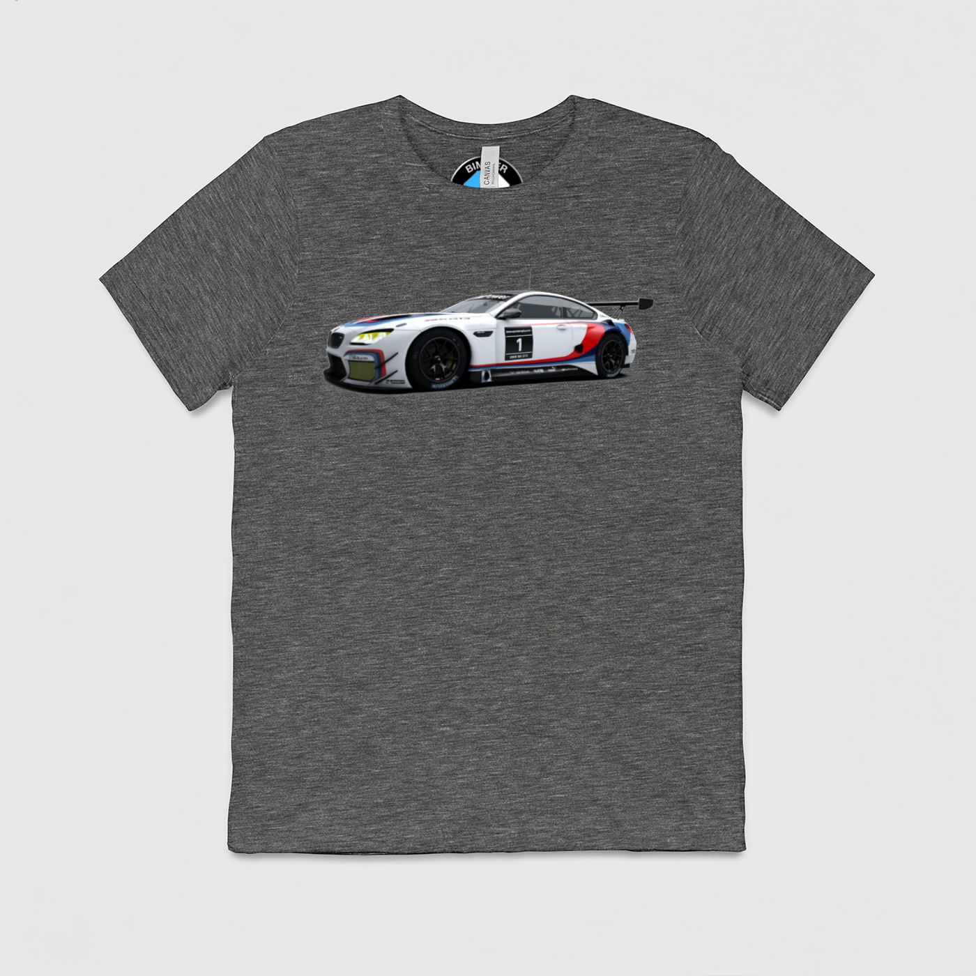 f13 GT3 Side View Mens Crew Tee