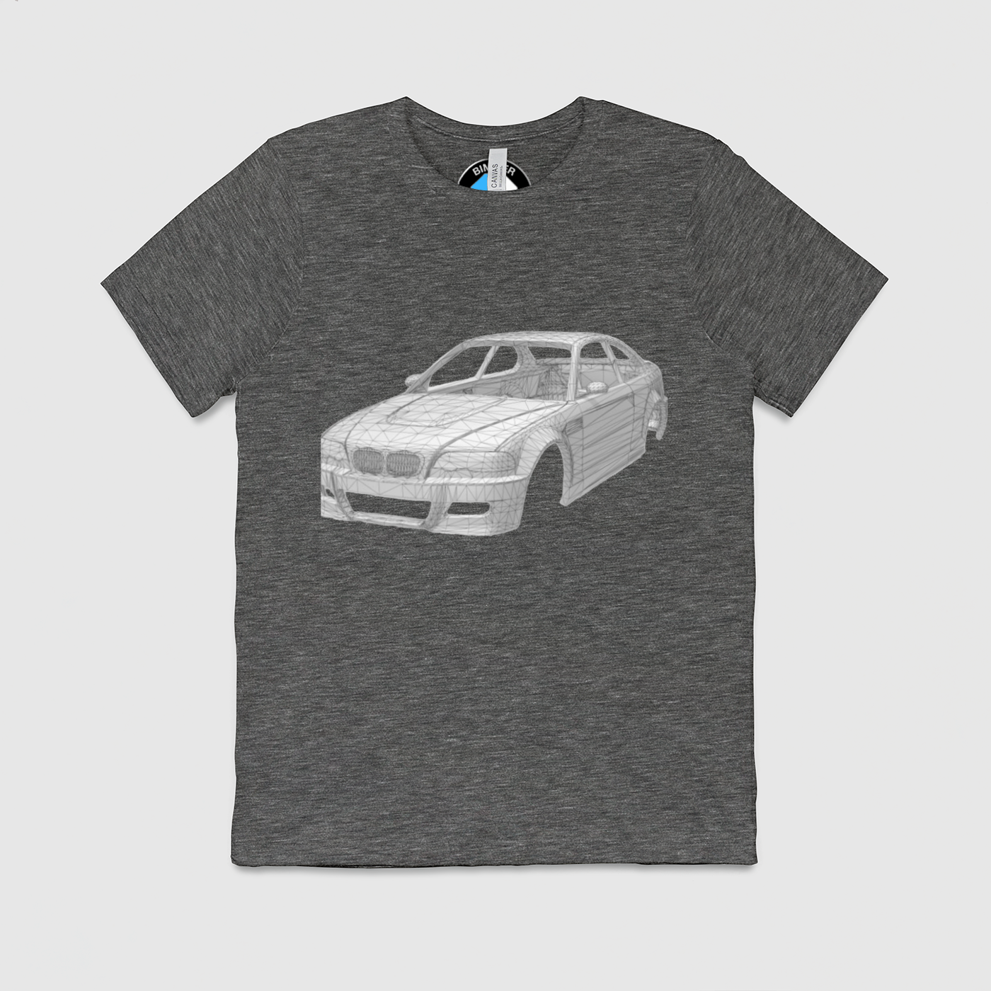 e46 Blueprint Chassis Mens Crew Tee