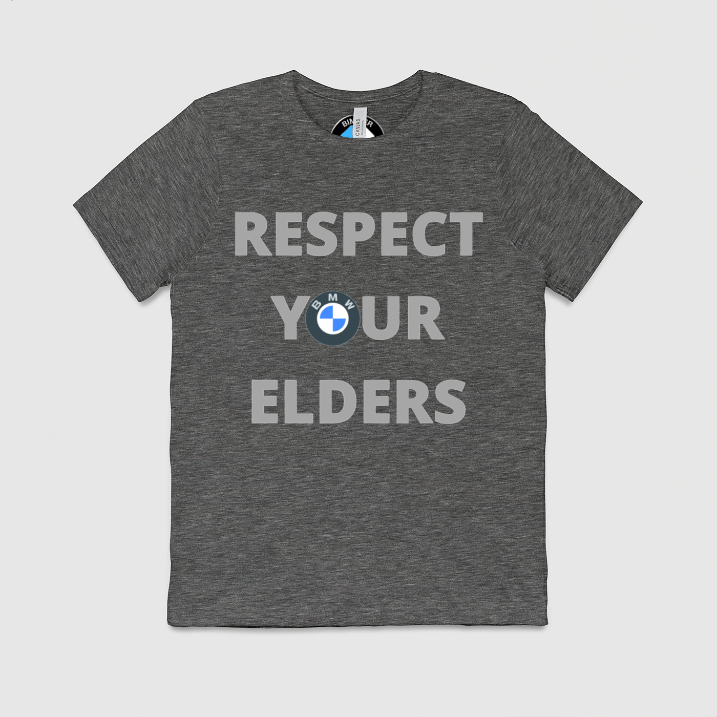 Respect Your Elders Colored Mens Crew Tee