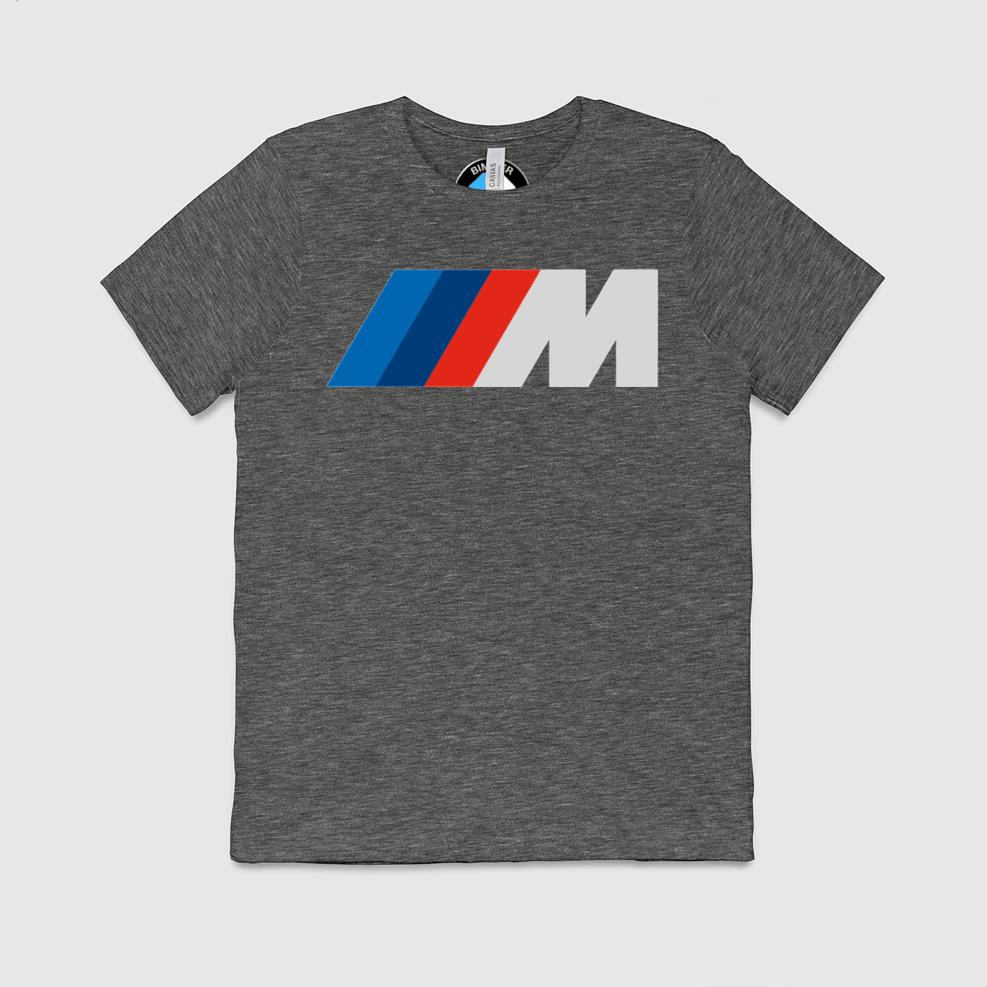 Big M Light Gray Mens Crew Tee