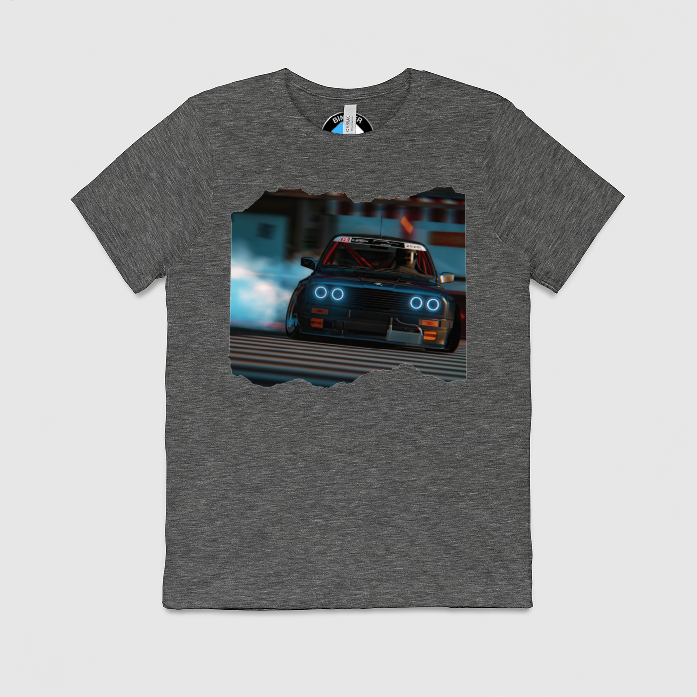 e30 Sideways Eyes Mens Crew Tee