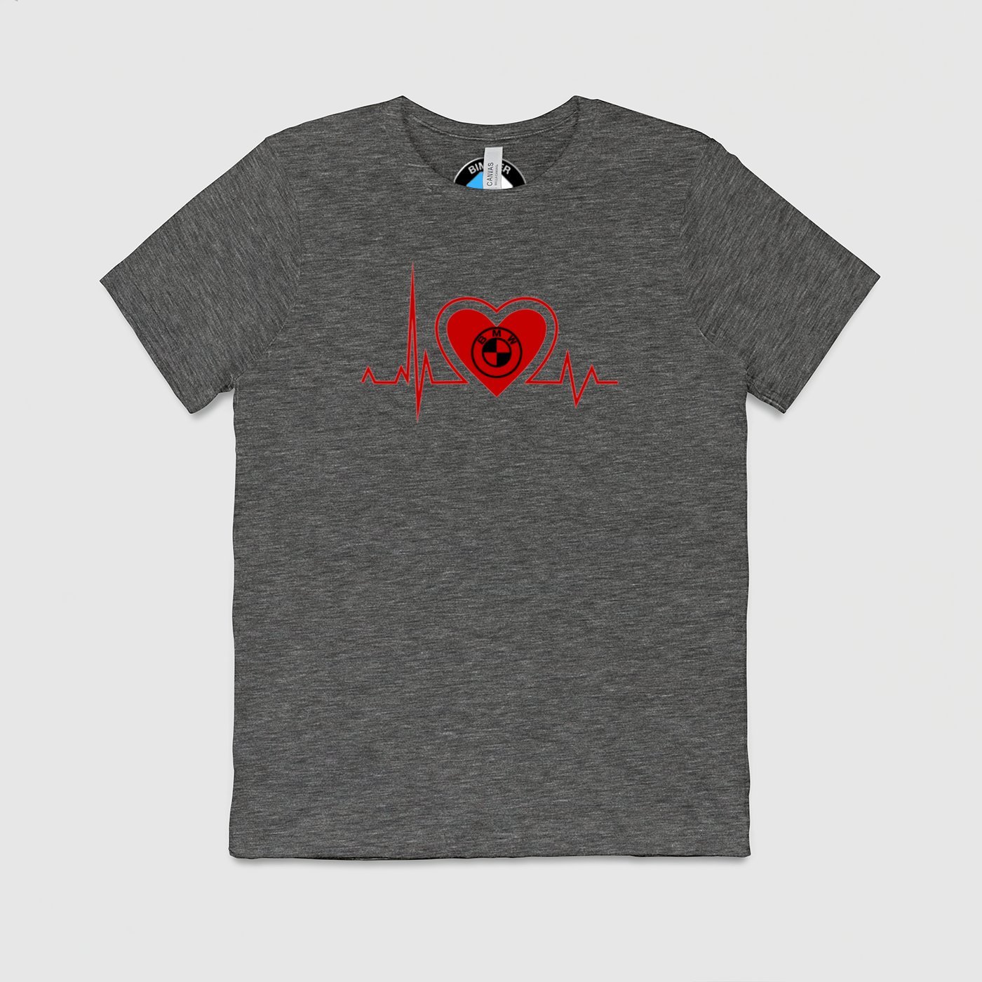 BMW Heart Beat Mens Crew Tee