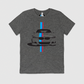 f3X f8X M Stripe Mens Crew Tee