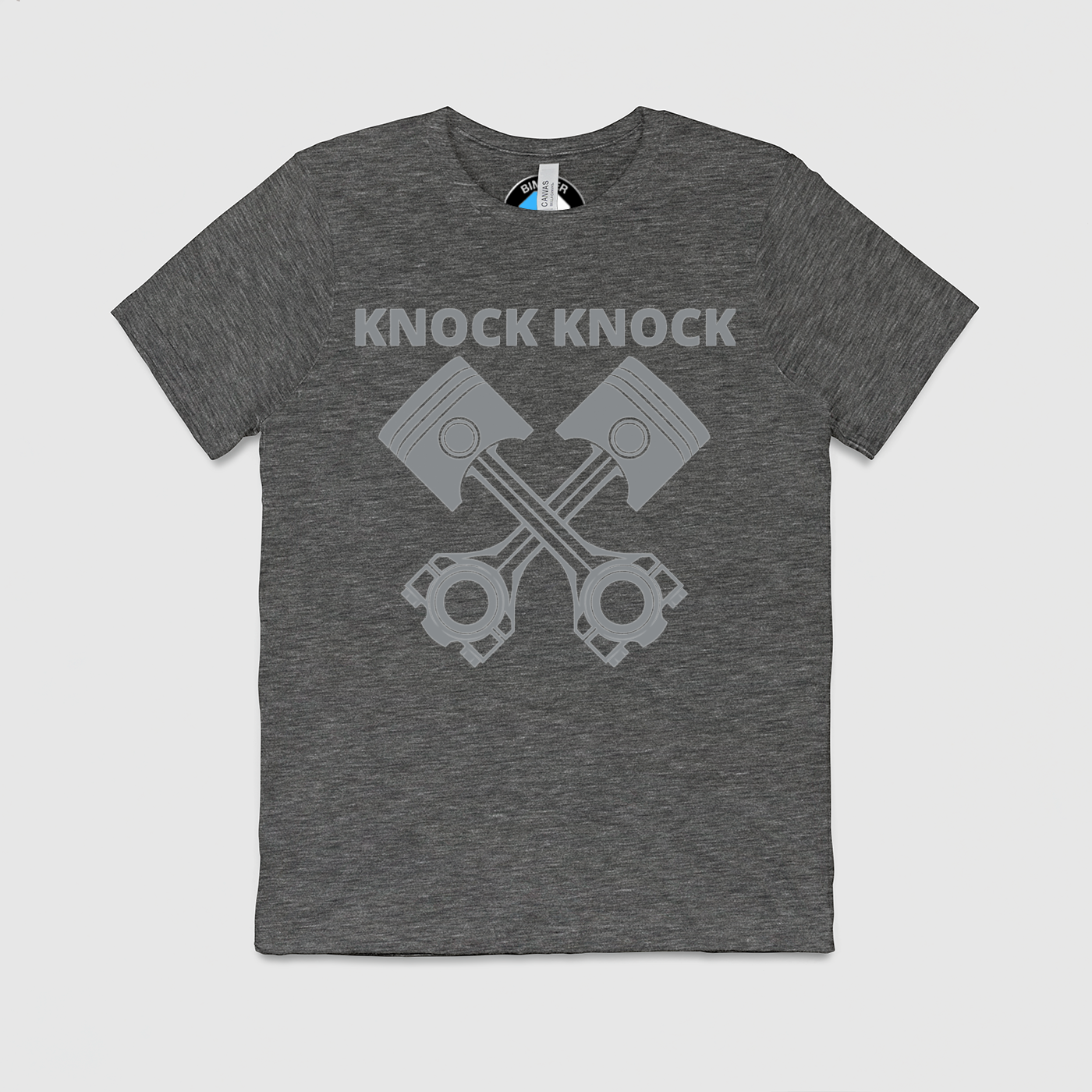 Knock Knock Mens Crew Tee