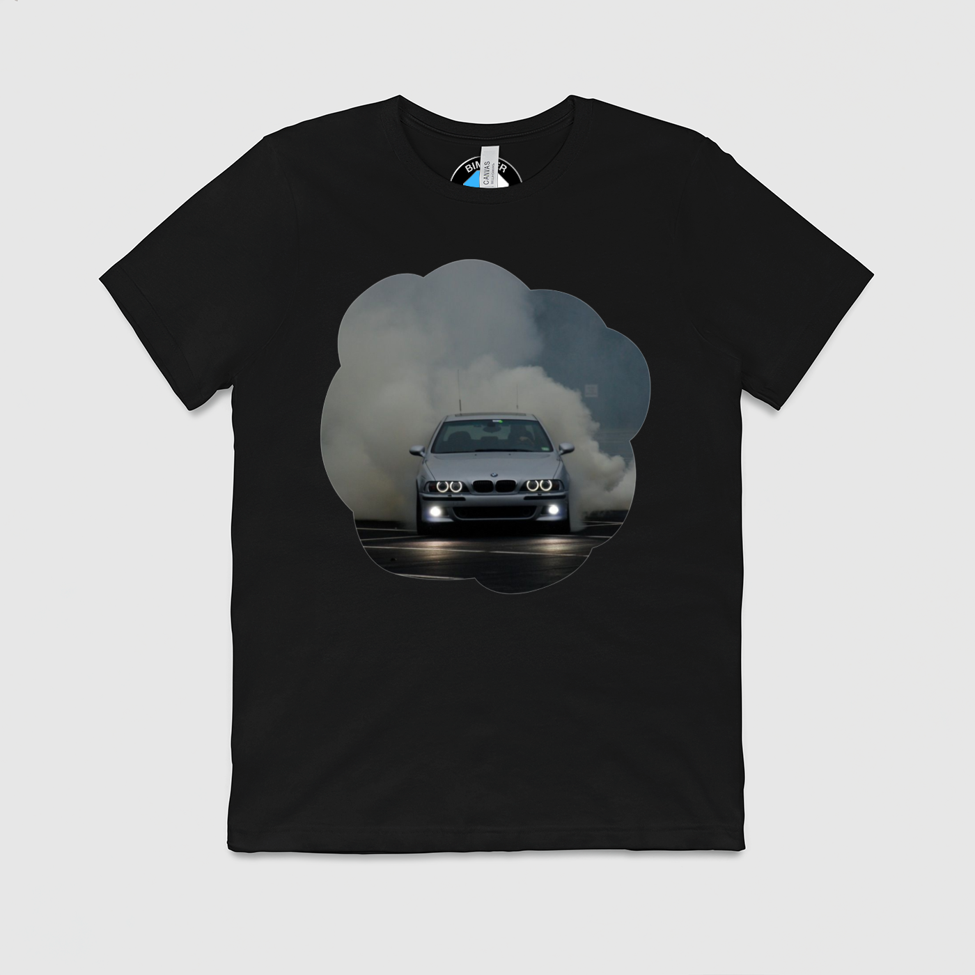 e39 Burnout Smoke Mens Crew Tee