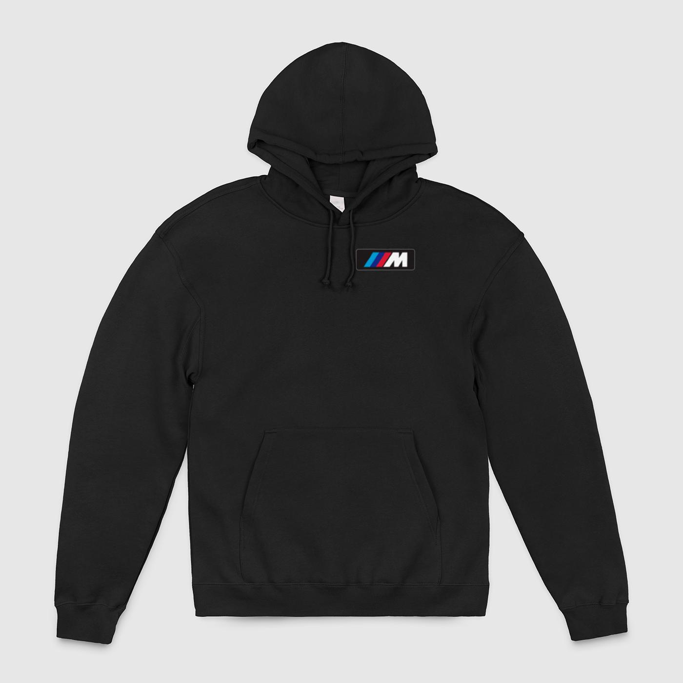 M Black Patch Unisex Pullover Hoodie