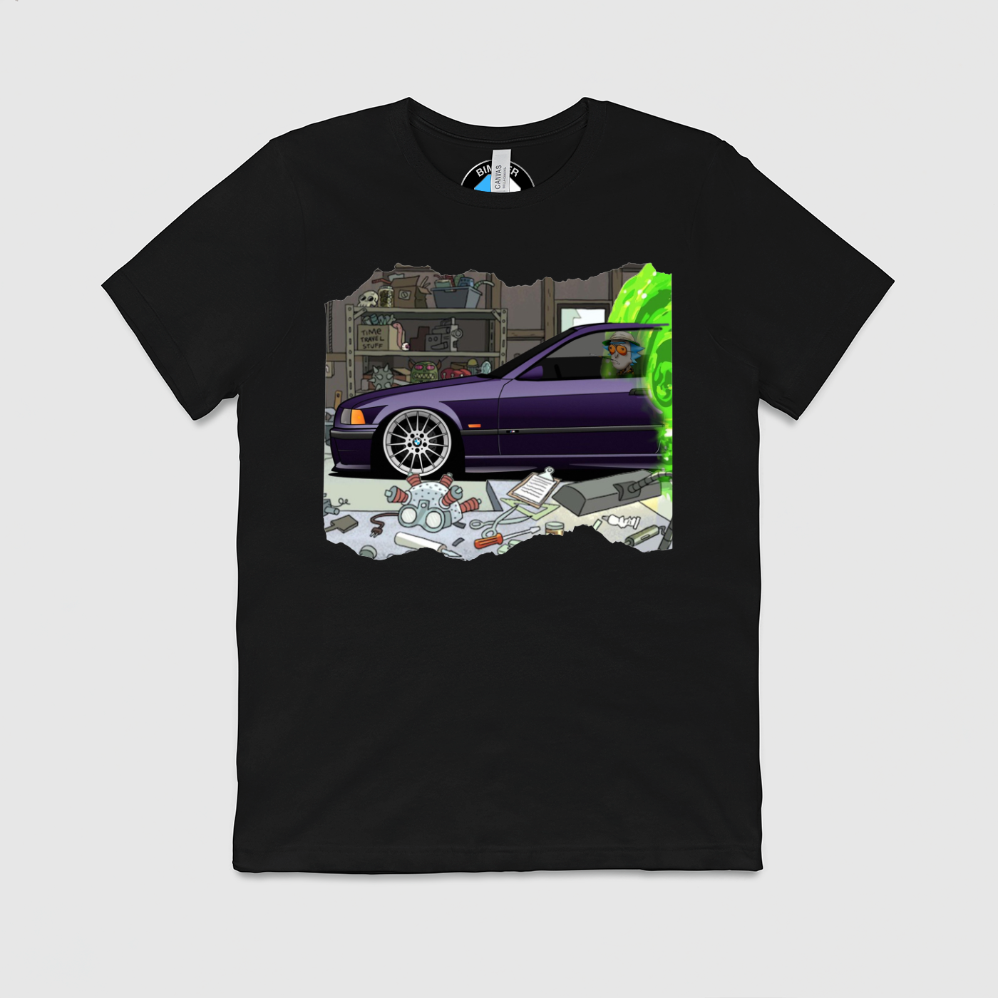 e36 Rick Faded Mens Crew Tee