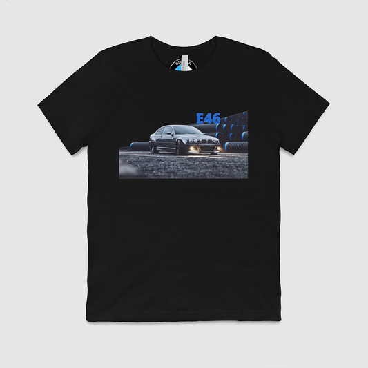 e46 Pipes Mens Crew Tee