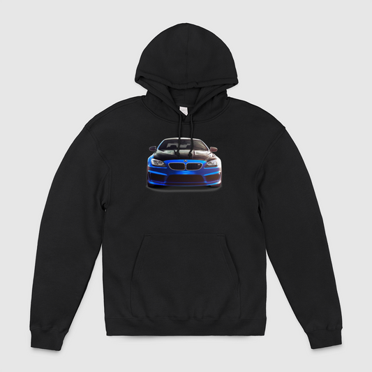 M6 Blue Unisex Pullover Hoodie