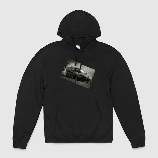 e36 Black White Drift Unisex Pullover Hoodie