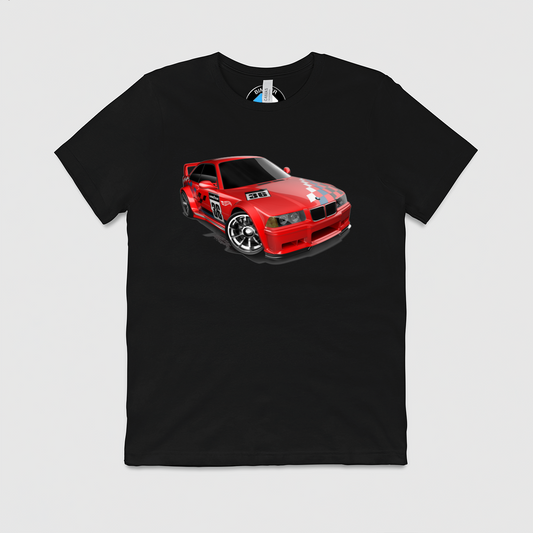 e36 Race Car Mens Crew Tee