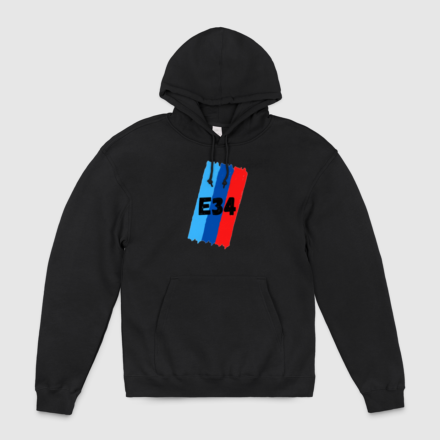 E34 M Stripes Unisex Pullover Hoodie