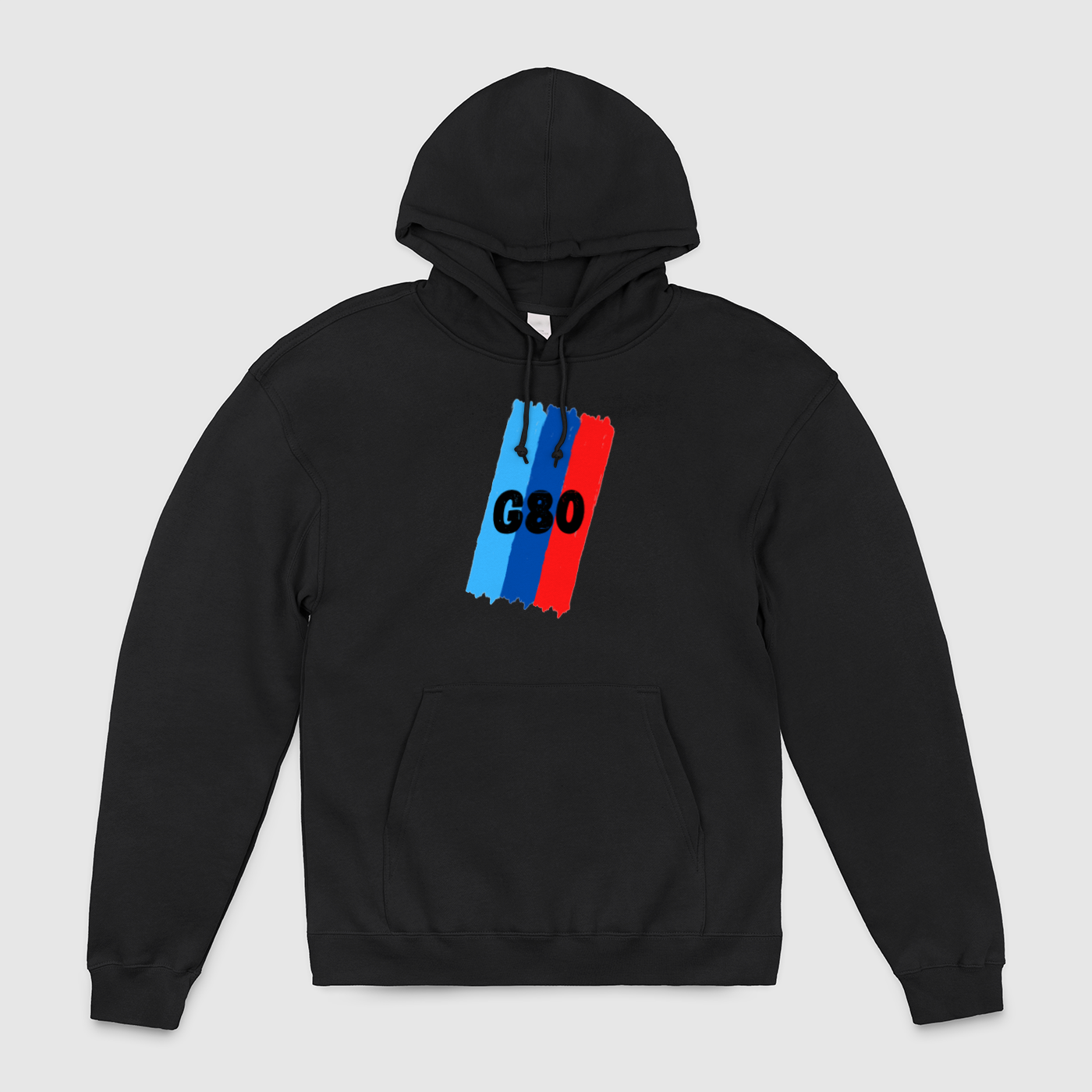 G80 M Stripes Unisex Pullover Hoodie