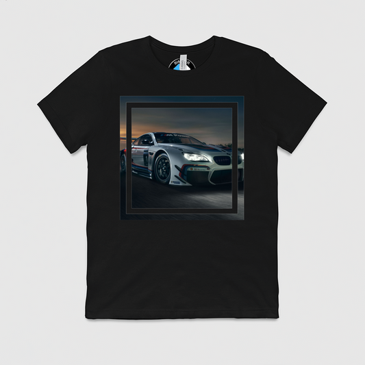 M6 Race Car Mens Crew Tee