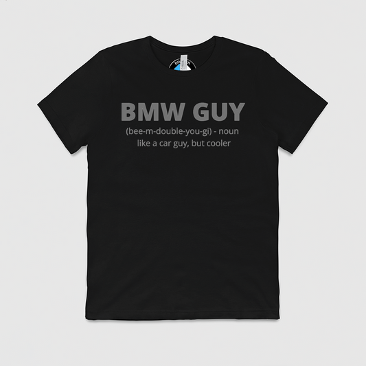 BMW Guy Definition Mens Crew Tee