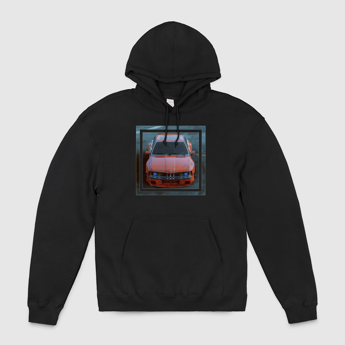 e30 Mean Orange Unisex Pullover Hoodie