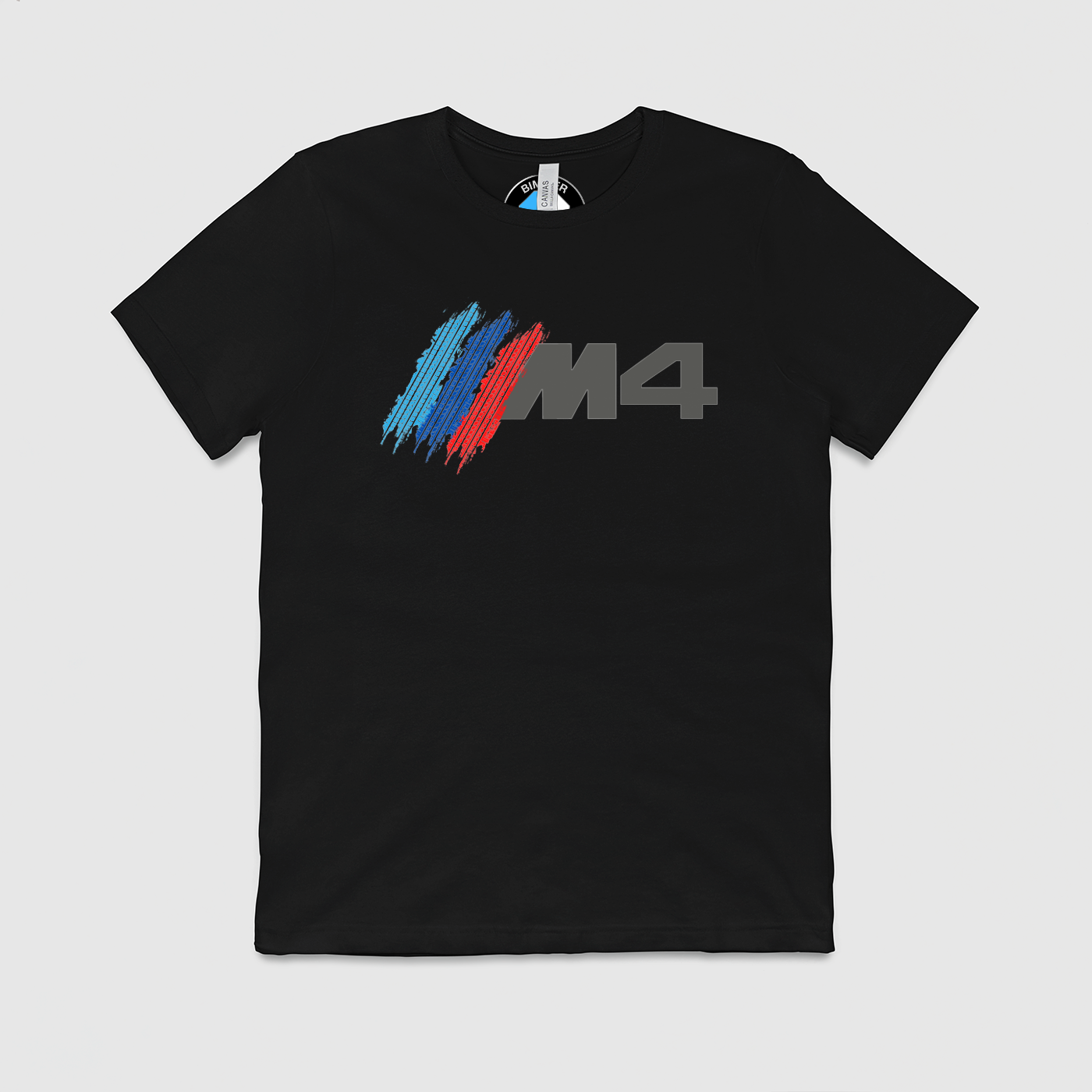 M4 Tire Stripes Mens Crew Tee