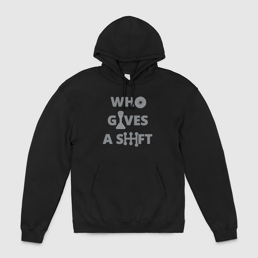 Who Gives a Shift Unisex Pullover Hoodie